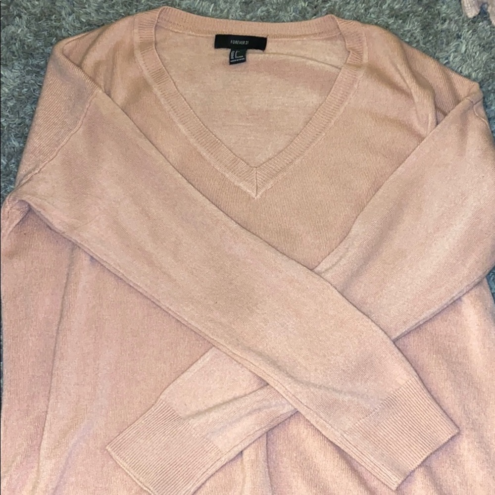 Pink sweater